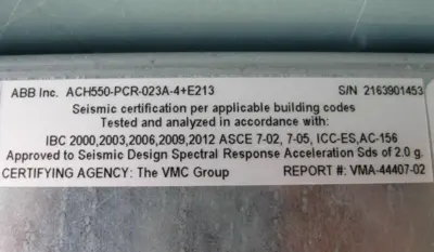 USED ABB ACH550-PCR-023A-4+F267