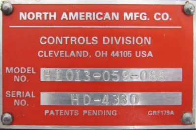 REFURBISHED NORTH AMERICAN H1013-059-086 VALVE BLOCK H1013059086 R978017739