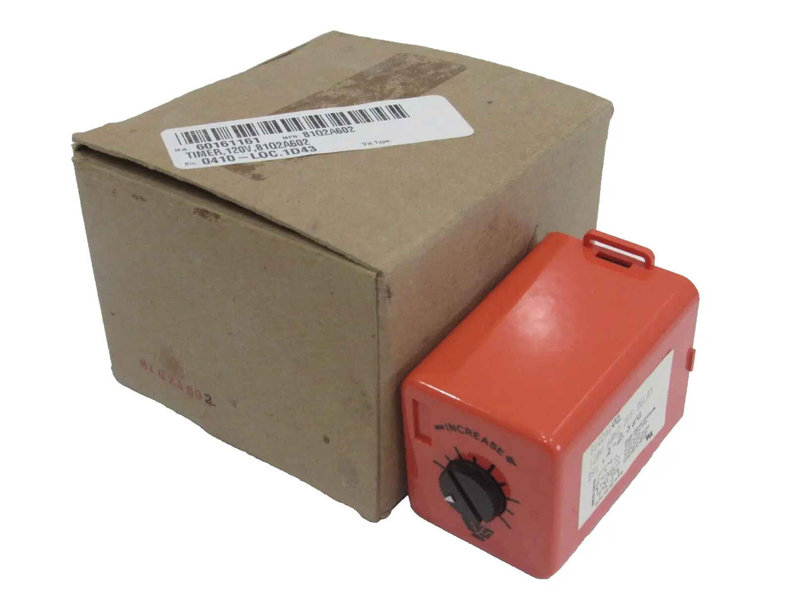 NEW EAGLE SIGNAL 81Q2A602 TIME DELAY RELAY 120V 60HZ