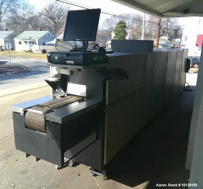 Used BTU International VM92-8-96N44 Electric Belt Furnace | 8-Zone High Temperature Conveyor Furnace