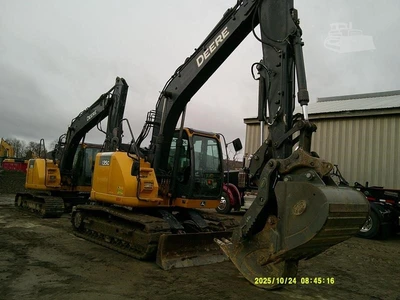 Used 2018 DEERE 135G Excavators New York US | Beck Equipment #1509281
