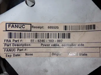 Used FANUC EE6246103007 Connector Accessories Ohio US | HGR 24 #1129951
