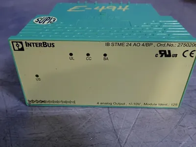 New | in-Stock PHOENIX CONTACT IBSTME24AO4/BP Input / Output Modules | HGR 24 #733553