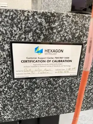 Used 2015 HEXAGON 7.10.7 SF Coordinate Measuring Machines Arizona US | KD Machinery #1310862