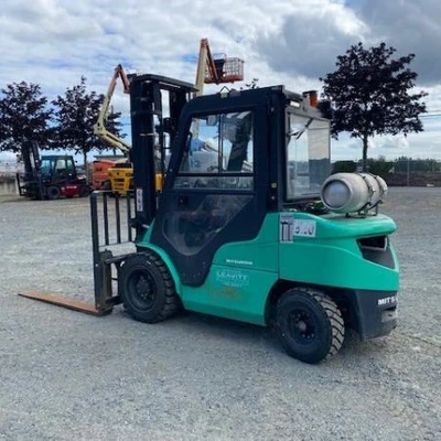 Used 2023 MITSUBISHI FG30N Internal Combustion Forklifts: Pneumatic Tire British Columbia CA | Leavitt Machinery #1443676