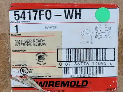 NEW WIREMOLD 5417FO-WH