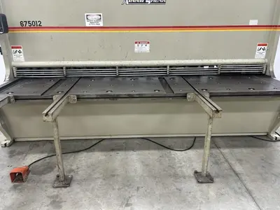 Used 2006 ACCURSHEAR 675012 Power Squaring Shears (Inch) Georgia US | The Equipment Hub #916702