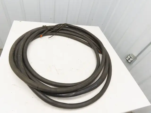 Lincoln K1796-100 Magnum Welding Coaxial 1/0 Power Cable 9 Wire 45' 300A 60%