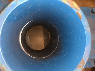 6" Allen-Sherman Hoff Segregating Knife Gate Valve Air Operated , Unused