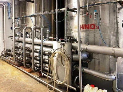 Kalt/GEA Westfalia 24 TPD complete cheese plant.