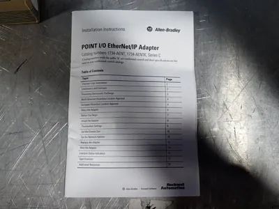 Used 2021 ALLENBRADLEY 1734AENT PLC Ethernet Equipment Ohio US | HGR 24 #802831