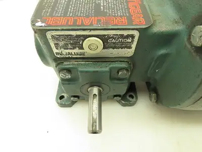 MR96101 Tigear 133 Speed Reducer Gearbox 10:1 R 5/8" LH 3Ph 460V 1/2Hp Motor Haz