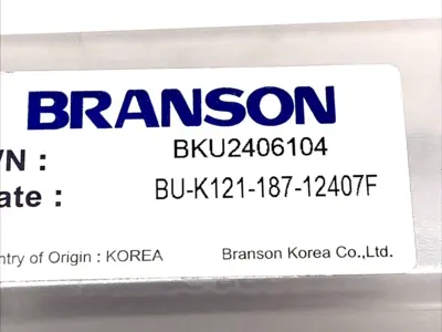 New | in-Stock BRANSON ULTRASONIC ANVIL, KNURLED TOOLING Ultrasonic Welders Michigan US | Maverick Industrial Sales #1090169