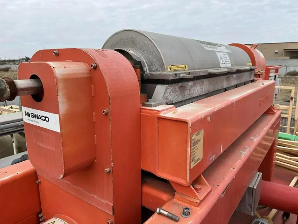 (2) Swaco CD 518 HV Slimline decanters centrifuges on trailer, Duplex SS.