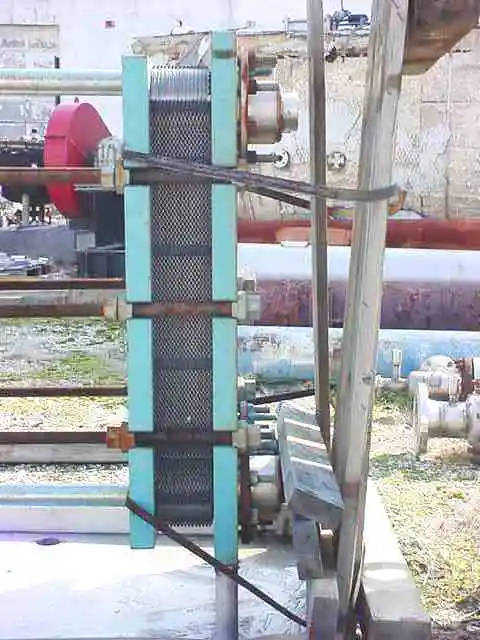 Used Alfa Laval model 10BFG plate exchanger