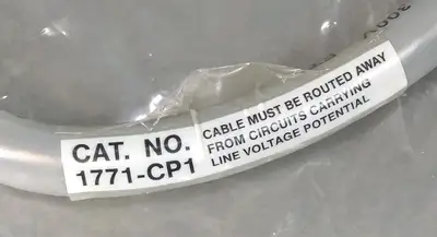 Allen Bradley 1771-CP1 10" PLC Cable Loc5E14