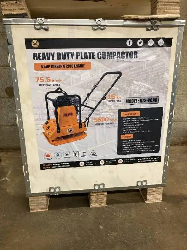 LandHonor Heavy Duty Plate Compactor 2025