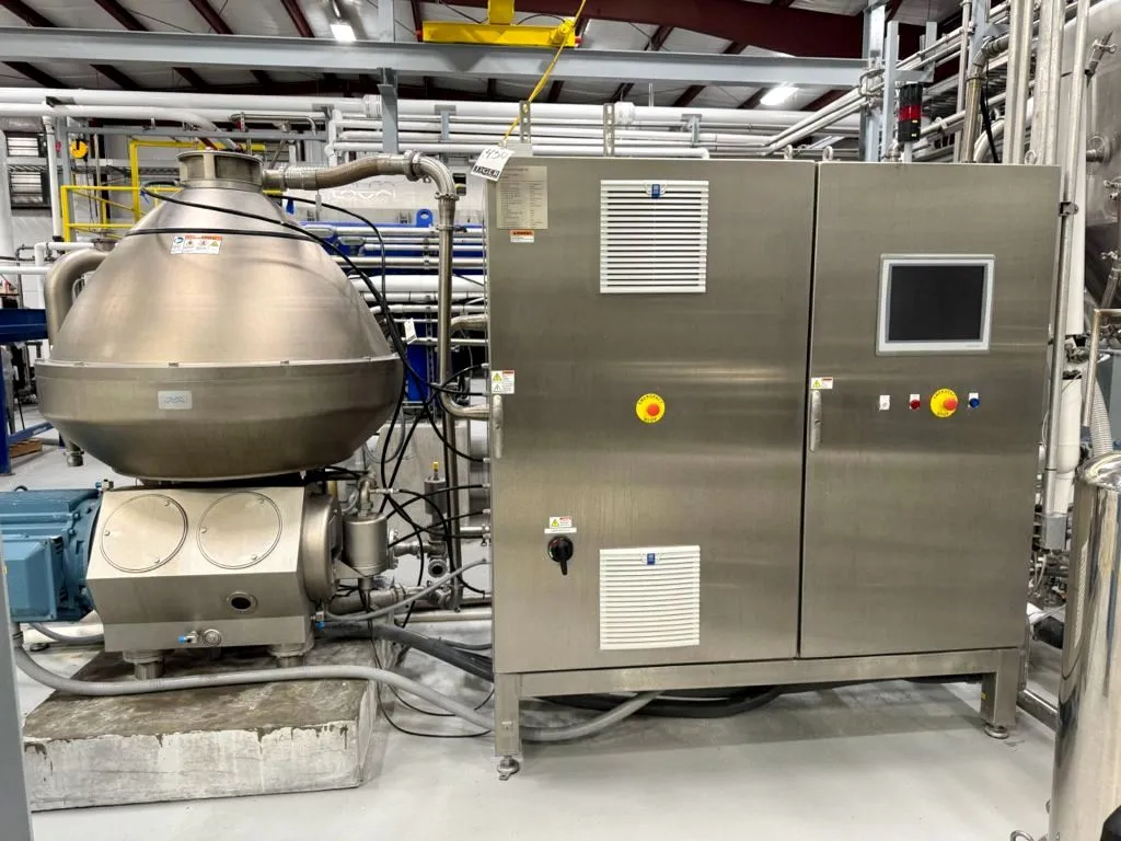 Alfa-Laval CLARA 701H hermetic clarifier centrifuge, 316SS.
