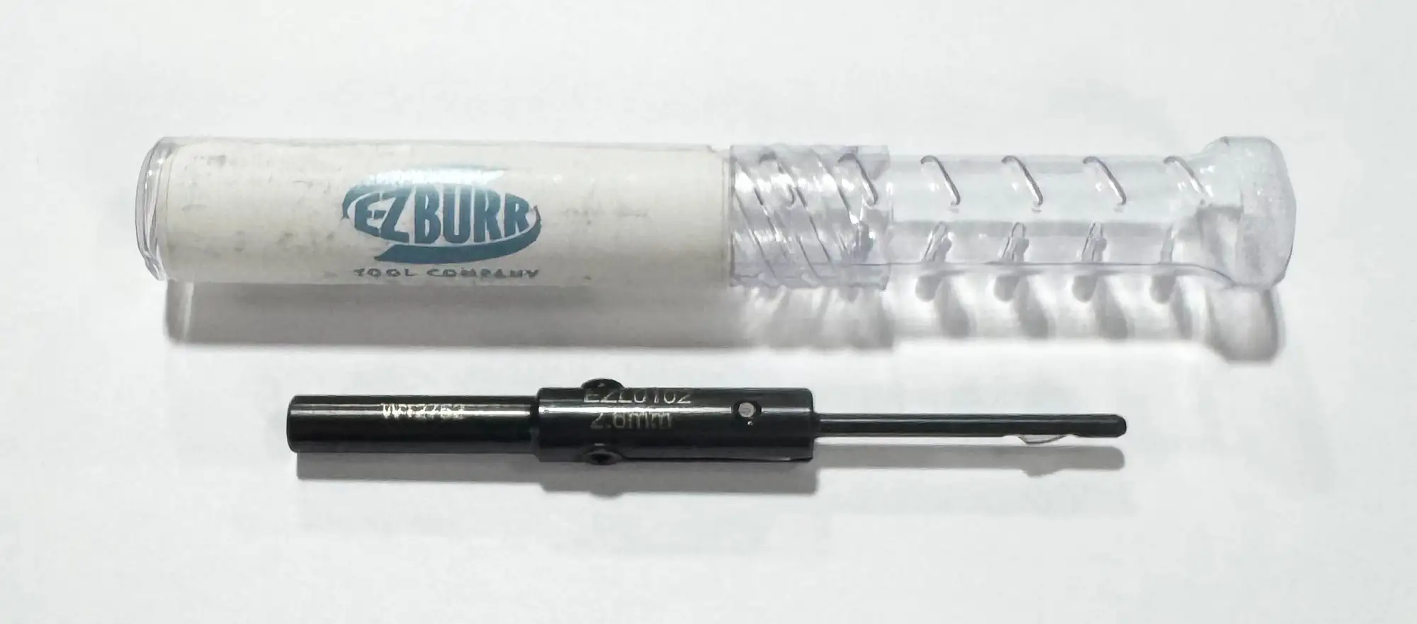 EZ Burr .012" Hole Diameter Rear Only Cutter, 3-3/8" Overall, 1-1/4" Pilot Length