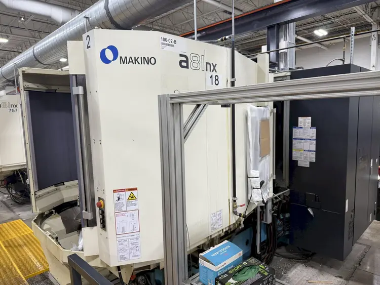 Used 2014 MAKINO A81NX Horizontal Machining Centers Michigan US | Tramar Industries #419587