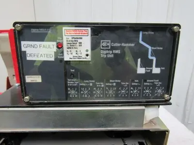 ITE Fused Circuit Breaker 2000A Max W/Cutler Hammer 609902-T502 Solid State