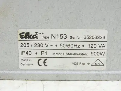 Used EFKA _UNKNOWN_ D.C. Motors Indiana US | Arrow Industrial #1456462