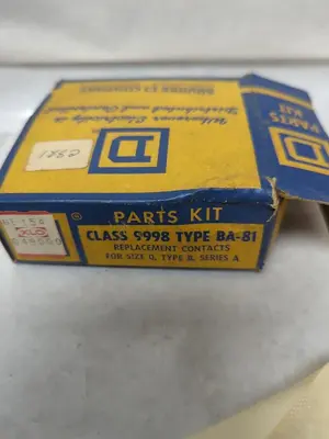 New | in-Stock SQUARE D 9998 BA-81 Miscellaneous Equipment (Electrical & Power) | Surplus Asset Holdings #1189951