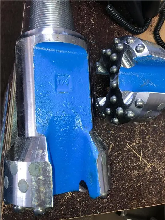 New | in-Stock TRIDENT SUPREME 6" FLAT FACE CARBIDE BUTTON CABLE TOOL DRILL BIT Drills Pennsylvania US | East West Machinery & Drilling #1417749