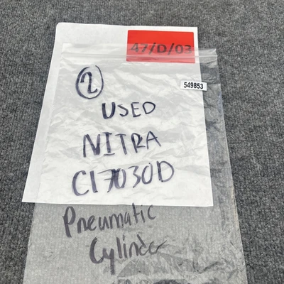 Used Nitra _UNKNOWN_ Pneumatic Cylinders California US | Davliegogo LLC #1707501