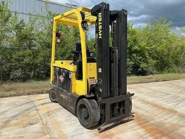 Used HYSTER E65XN-40 4-Wheel Sit down Electric Counterbalance Forklifts Illinois US | Somerset Equipment Sales #1546235