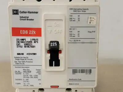 Used EATON EDB3225 Switchgears British Columbia CA | Lenmark #367141