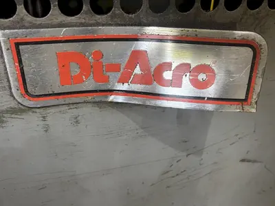 1-1/4" DIACRO MODEL #6 HYDRAULIC POWER PIPE & BAR BENDER: STOCK #23184