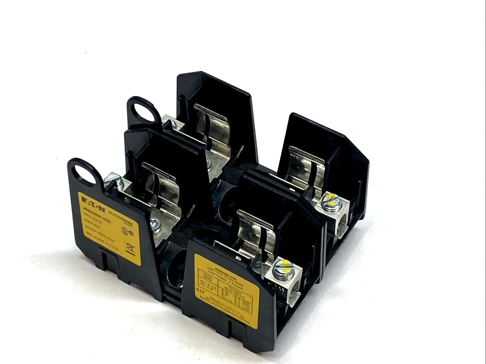 JM60060-xCR | Eaton Bussmann  Class J Fuse Block 600V 60A - New – Open box