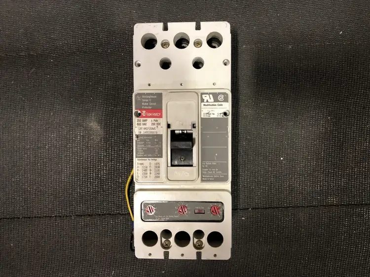 Used WESTINGHOUSE HMCP250W5 Switchgears British Columbia CA | Lenmark #244281