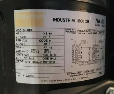 USED DAYTON 4C659B