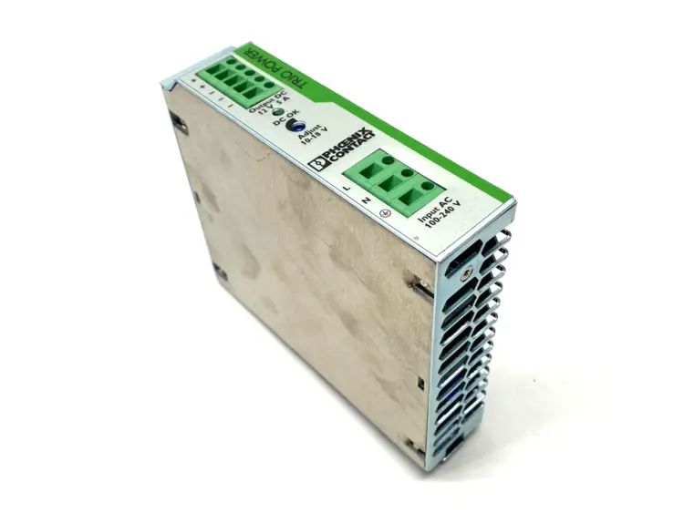 Used Phoenix Contact Power Supply 100-240V 1.1-0.5A Input 2866475 DIN Rail Power Supplies Michigan US | Maverick Industrial Sales #1414184