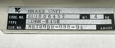 Used YASKAWA EUJ006452 Motor Control Parts Ohio US | Surplus Asset Holdings #1246443