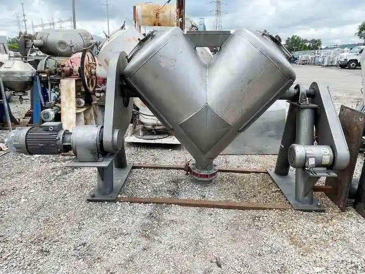 Used PATTERSON-KELLEY TWIN SHELL DRY BLENDER Agitators, Blenders, Mixers New Jersey US | Phoenix Equipment Corp #175604