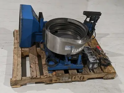 Used VIBRA-FLIGHT FEEDER SYSTEM W/ BOWL, INLINE, HOPPER, FC-102 PLUS Vibratory Feeders | Maverick Industrial Sales #1109923
