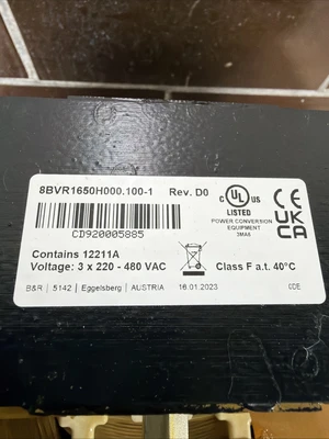 NEW B&R Automation 8BVR1650H000.100-1
