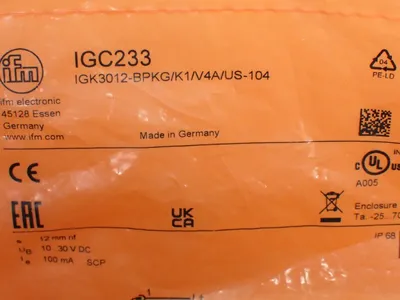 NEW IFM IGC233