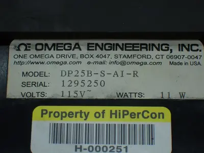 USED OMEGA DP25BSAIR