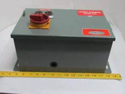 Daykin LTFS-05 575 Transformer Disconnect Switch 1000VA 575V Pri 115V Sec 1Ph