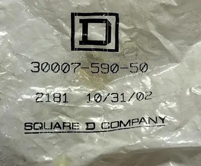 Used SQUARE D 3000759050 Motor Control Parts Ohio US | Surplus Asset Holdings #1246085