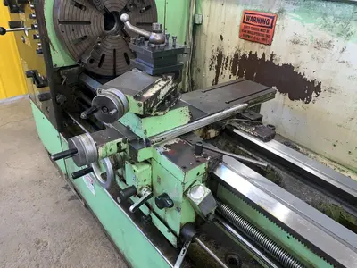 25" X 120" DOALL ROMI MODEL 25H GAP BED ENGINE LATHE