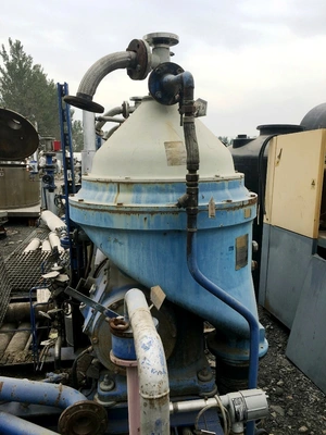(5) Alfa-Laval GT-40 (GTPX 313 TGT-14C) oil purifier skids, 316SS.