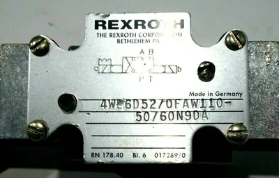 NEW REXROTH 4WE6D52 / 0FAW110-50 / 60N9DA VALVE 4WE6D520FAW1105060N9DA