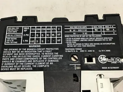 USED MOELLER PKZM0-20
