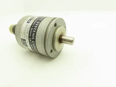 BEI H20EB-37-F12-SS-600-A-3904R-EM16-5V Rotary Encoder 3/8" Shaft 7-Pin 600 Inc