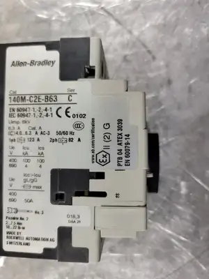 Used ALLEN-BRADLEY 140M-C2E-B63 Switchgears British Columbia CA | Lenmark #239176